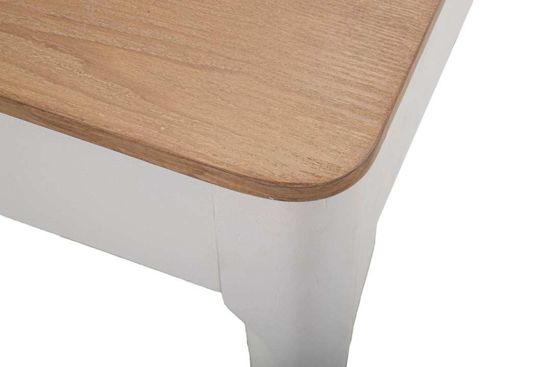 Mesa de comedor de madera blanca – Matera diseño moderno