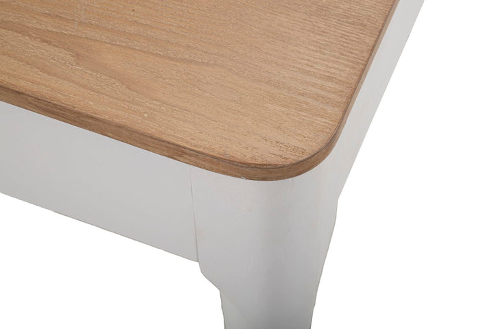 Mesa de comedor de madera blanca – Matera diseño moderno