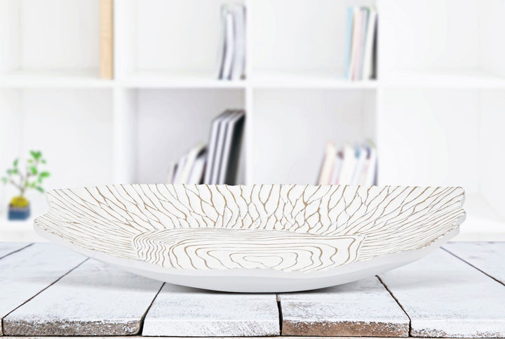 Bandeja de Resina Blanca