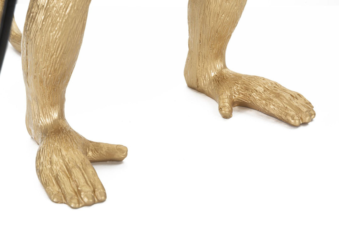 Lámpara de Mesa Mono Dorado