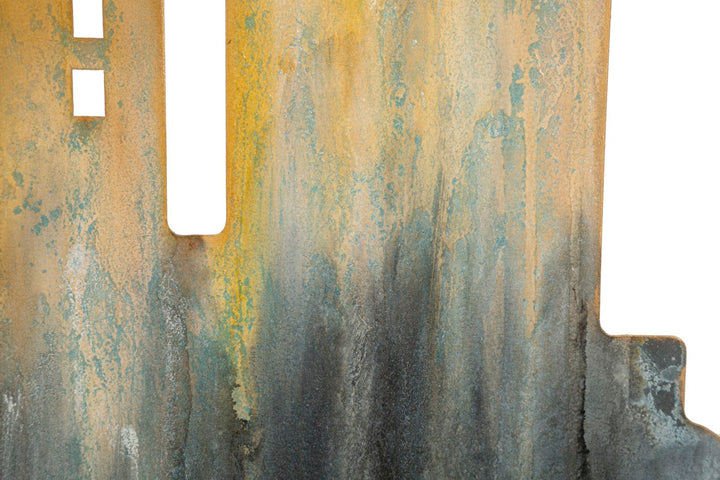 Consola de Metal y Cristal City