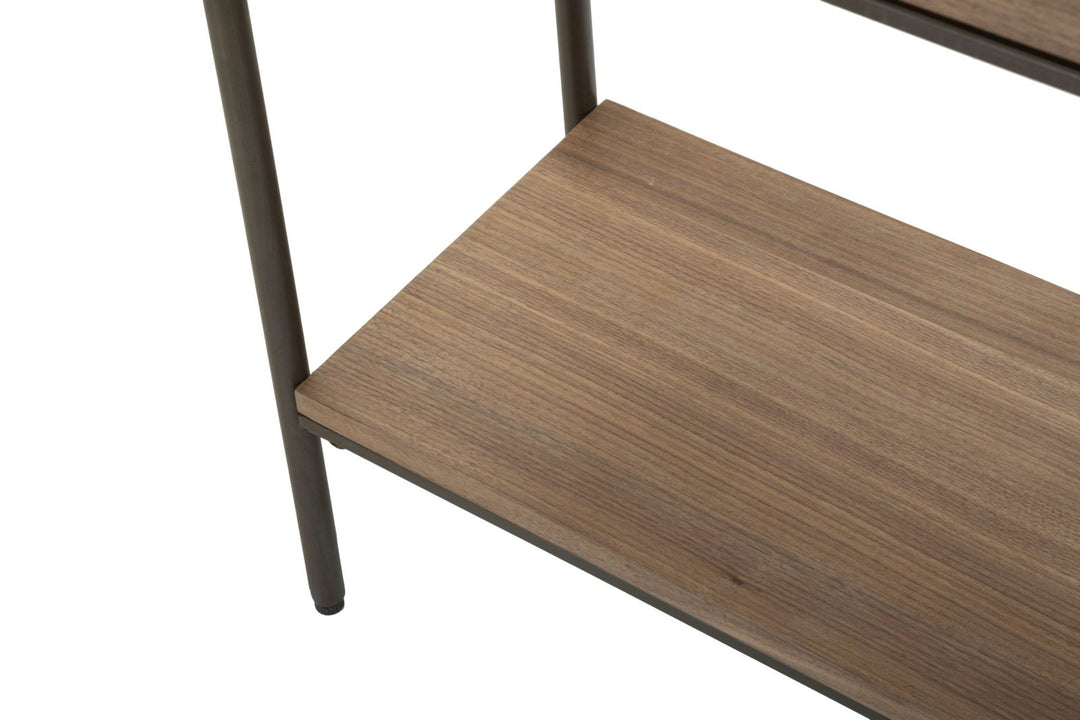 Mesa consola de madera con cajones – Toronto recibidor moderno