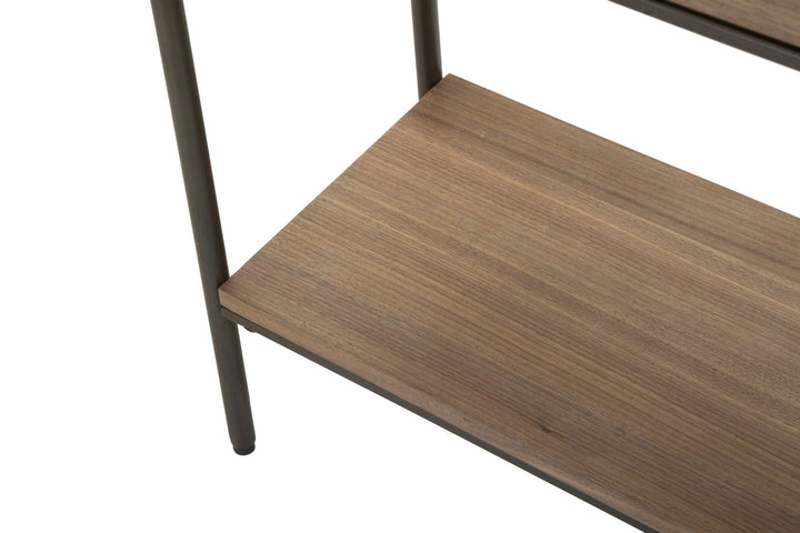 Mesa consola de madera con cajones – Toronto recibidor moderno