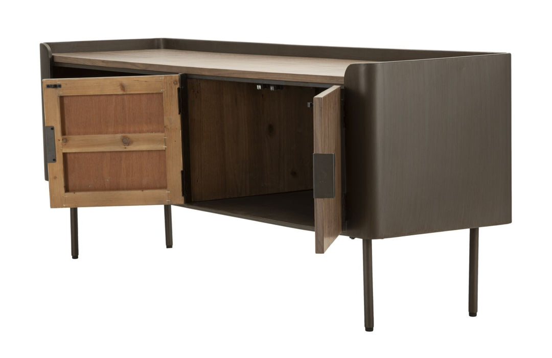 Mueble de TV de madera con almacenaje – Toronto mueble multimedia