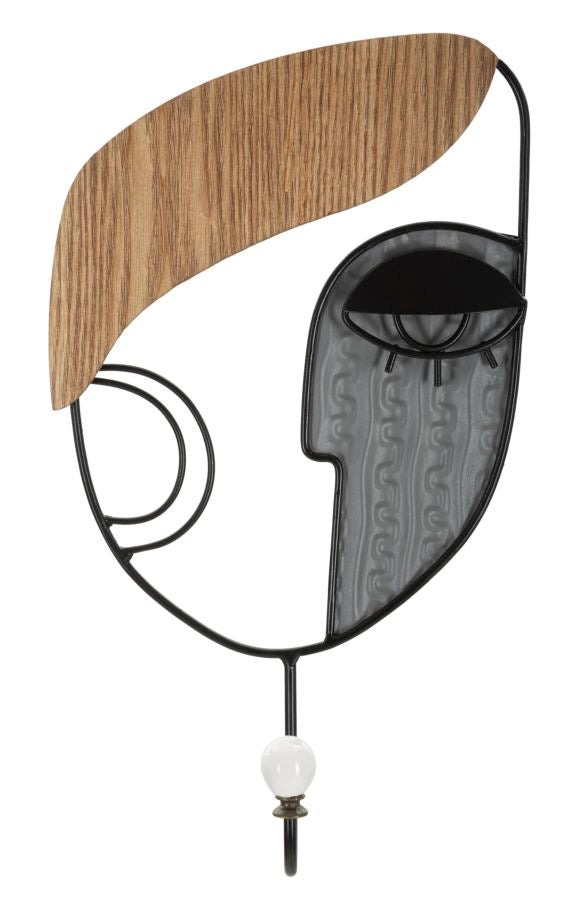 Perchero de pared con ganchos decorativos – Picassy diseño contemporáneo