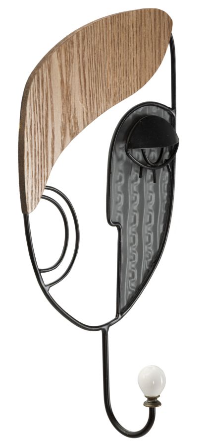 Perchero de pared con ganchos decorativos – Picassy diseño contemporáneo