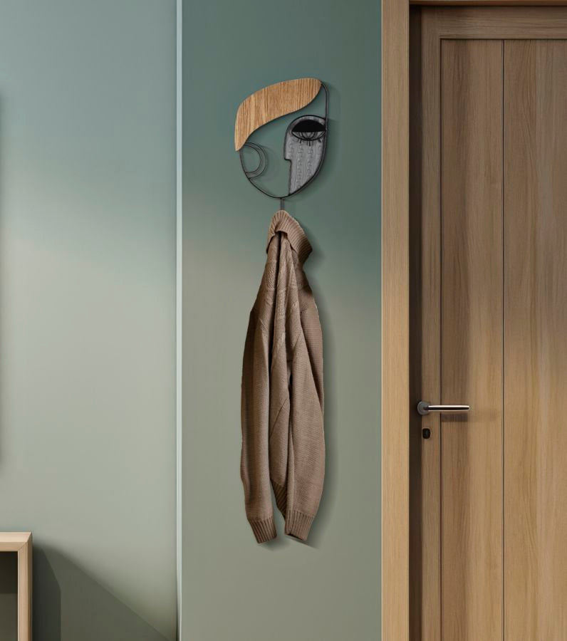 Perchero de pared con ganchos decorativos – Picassy diseño contemporáneo