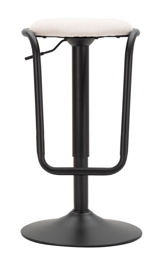 Taburete de bar blanco ajustable con elevación – Destiny diseño moderno