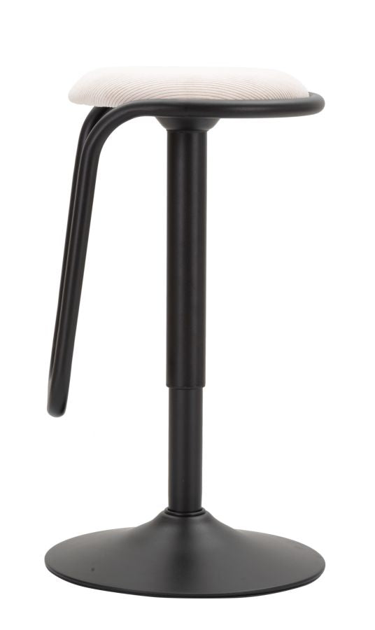 Taburete de bar blanco ajustable con elevación – Destiny diseño moderno