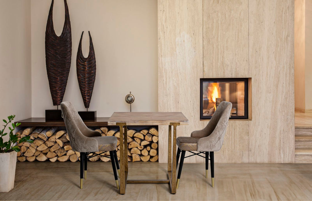 Mesa de comedor de madera – Ankara diseño rectangular moderno