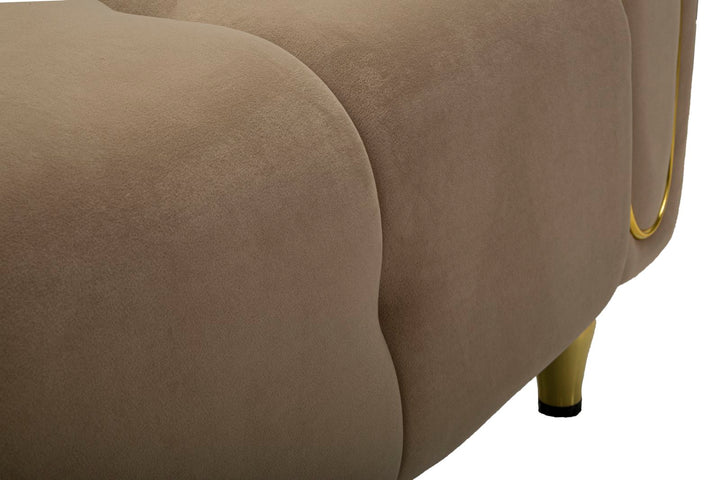 Sillón tapizado gris con cojín – Alma sillón de acento