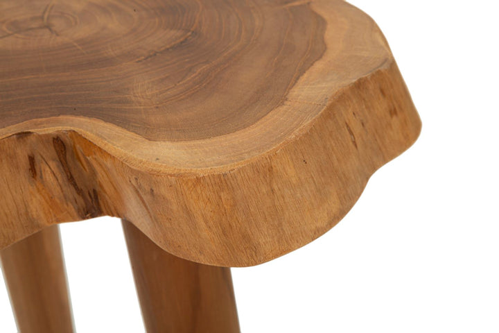 Taburete redondo de teca – Budut asiento de acento