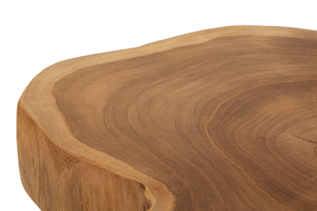 Taburete redondo de teca – Budut asiento de acento