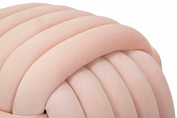 Taburete tapizado rosa – Sofy asiento acolchado de acento