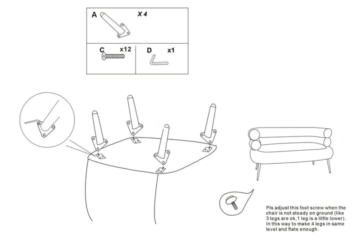 Sofá tapizado gris grafito con cojines – Silvery Plus 2 plazas