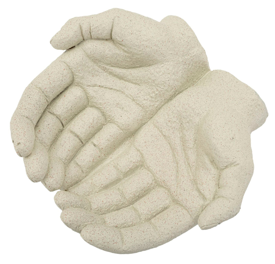 Cuenco decorativo de mano de resina blanca – Stons Collection