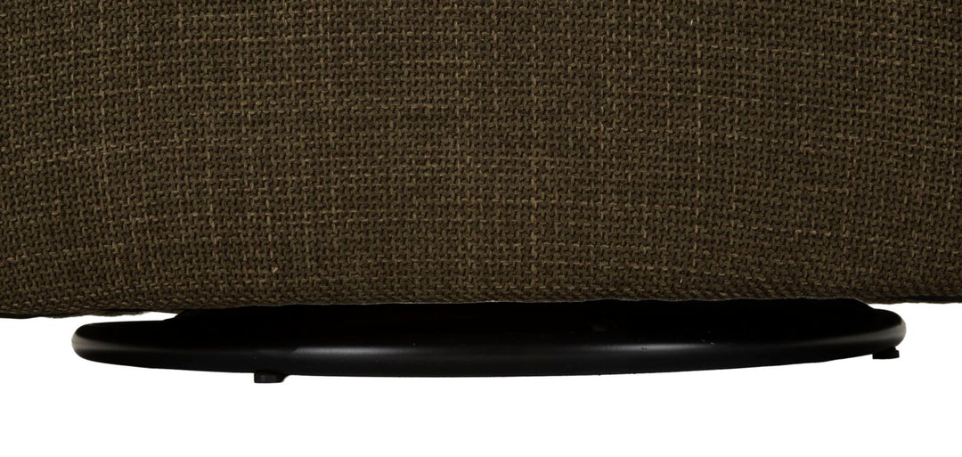 Sillón giratorio de terciopelo verde – Siena sillón de acento moderno