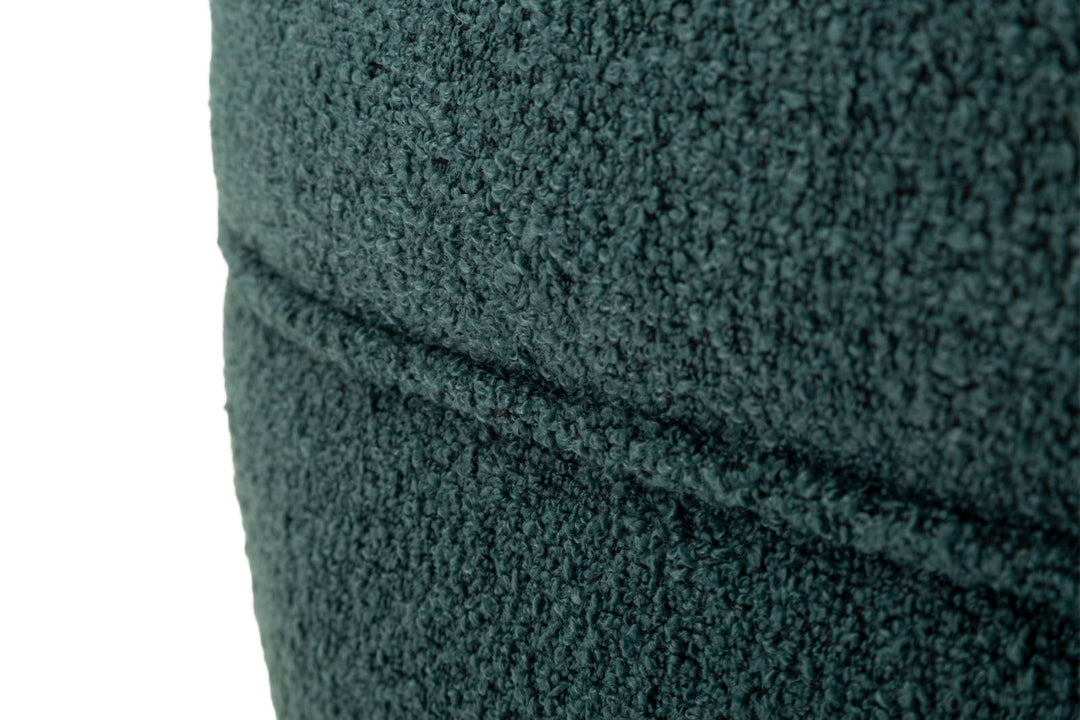 Sillón giratorio tapizado azul – Torino Otanio sillón de acento