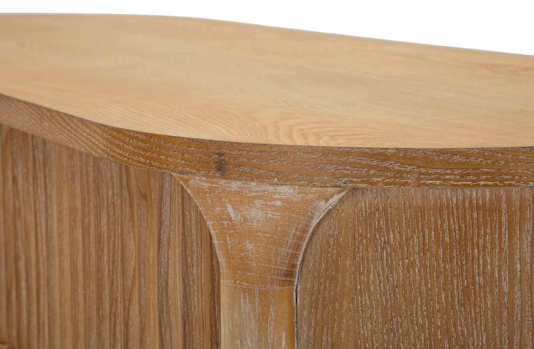 Mesa consola de madera con almacenaje – Gothenburg recibidor moderno