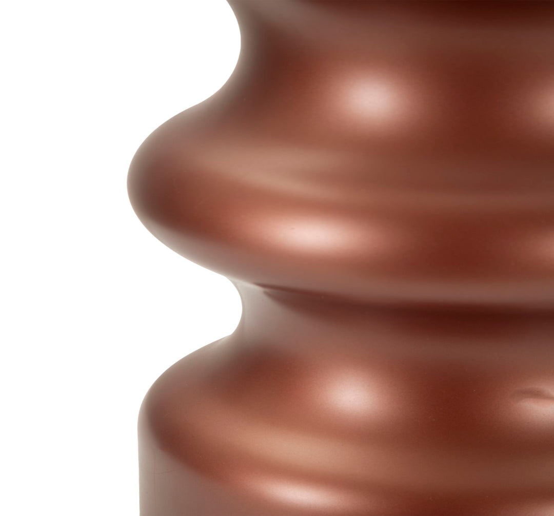 Lámpara de mesa de madera beige con pantalla de tela – Rosenthal Collection