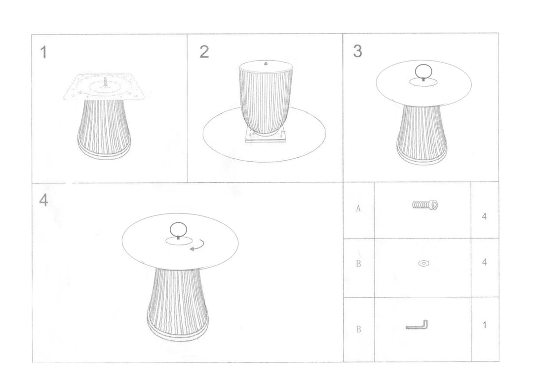 Mesa de centro redonda dorada con tapa de mármol artificial – Nova estilo contemporáneo
