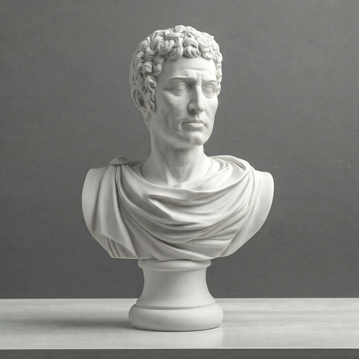 Busto de Senador Romano con Toga