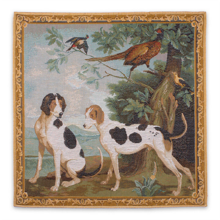 Tapiz de Perros cazadores