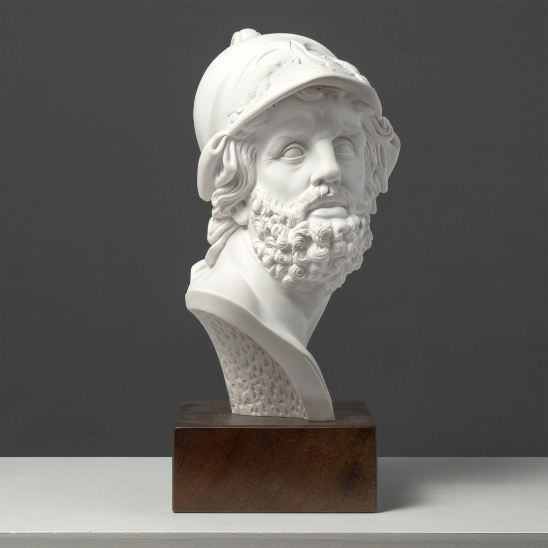 Busto de Áyax el Grande — Héroe de la Guerra de Troya según Giambologna