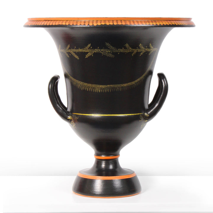 Krater Griego Negro Pottery - The Ancient Home