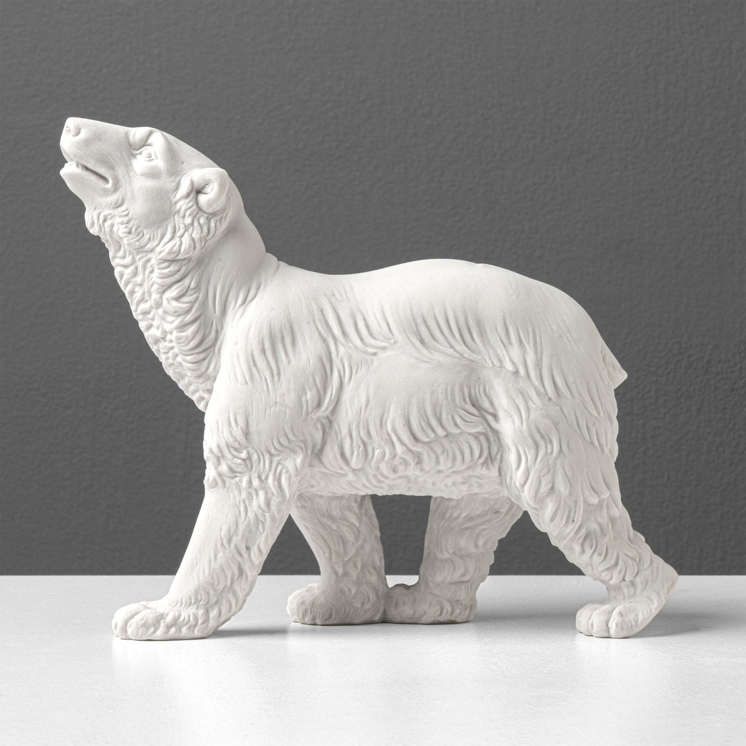 Estatua de Oso Polar Ártico