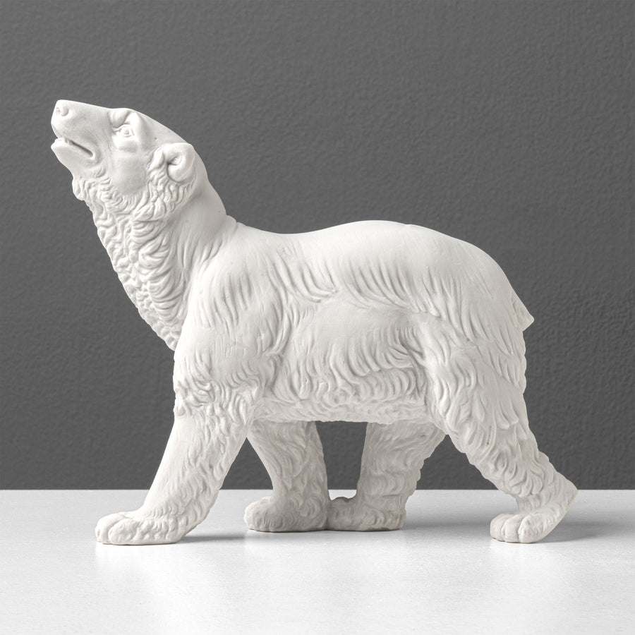 Estatua de Oso Polar Ártico