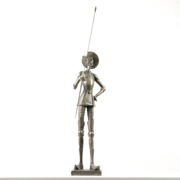 Don Quijote de la Mancha Estatua (Escultura Decorativa con Acabado en Bronce)