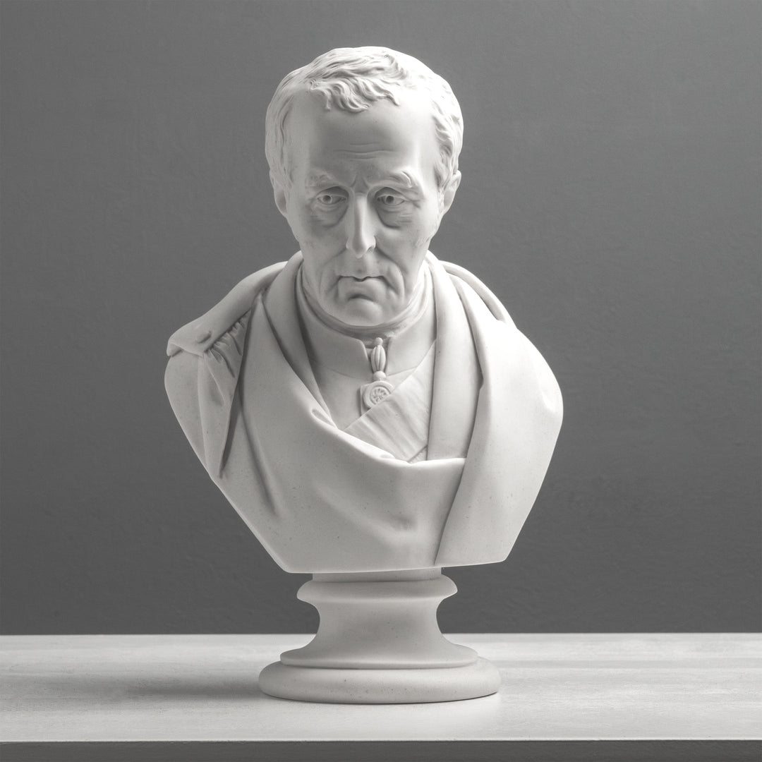 Escultura de busto del Duque de Wellington – Héroe militar británico