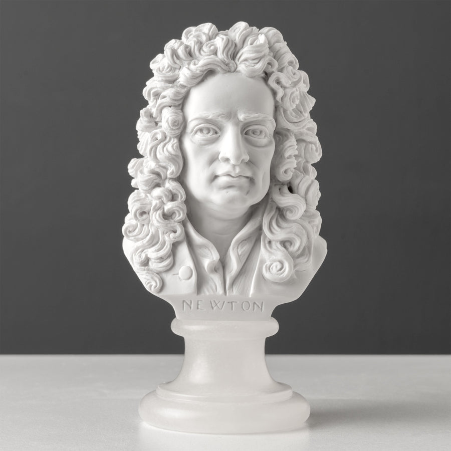 Busto de Isaac Newton — Padre de la física clásica