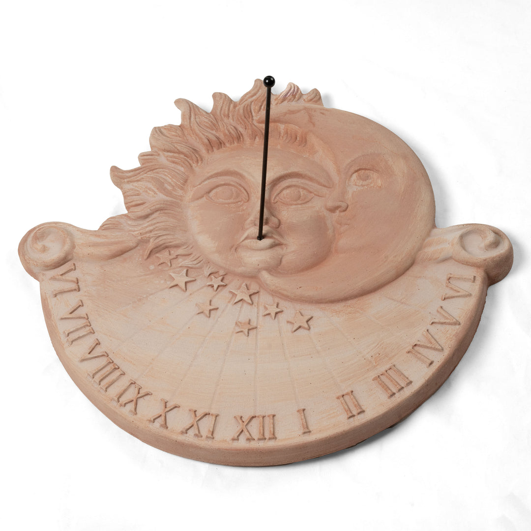 Reloj de sol italiano de terracota
