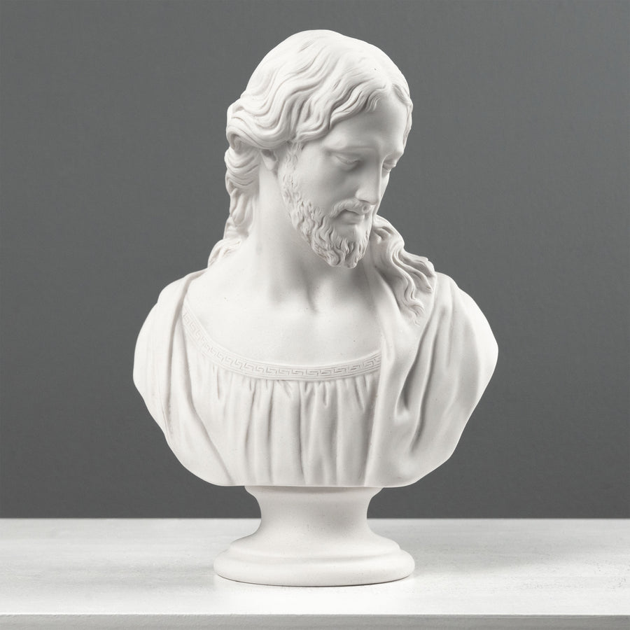 Escultura de busto de Jesús – Representación sagrada
