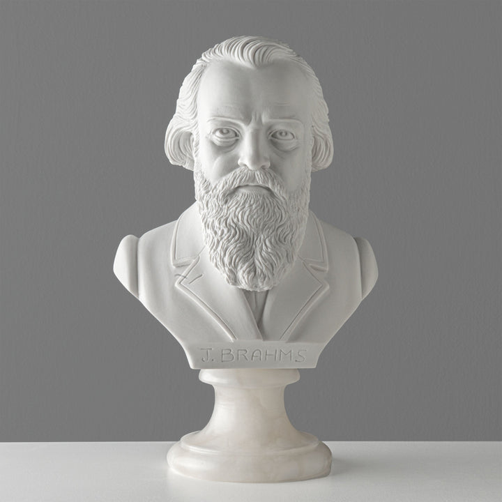Busto de Johannes Brahms — Maestro de la Armonía Romántica