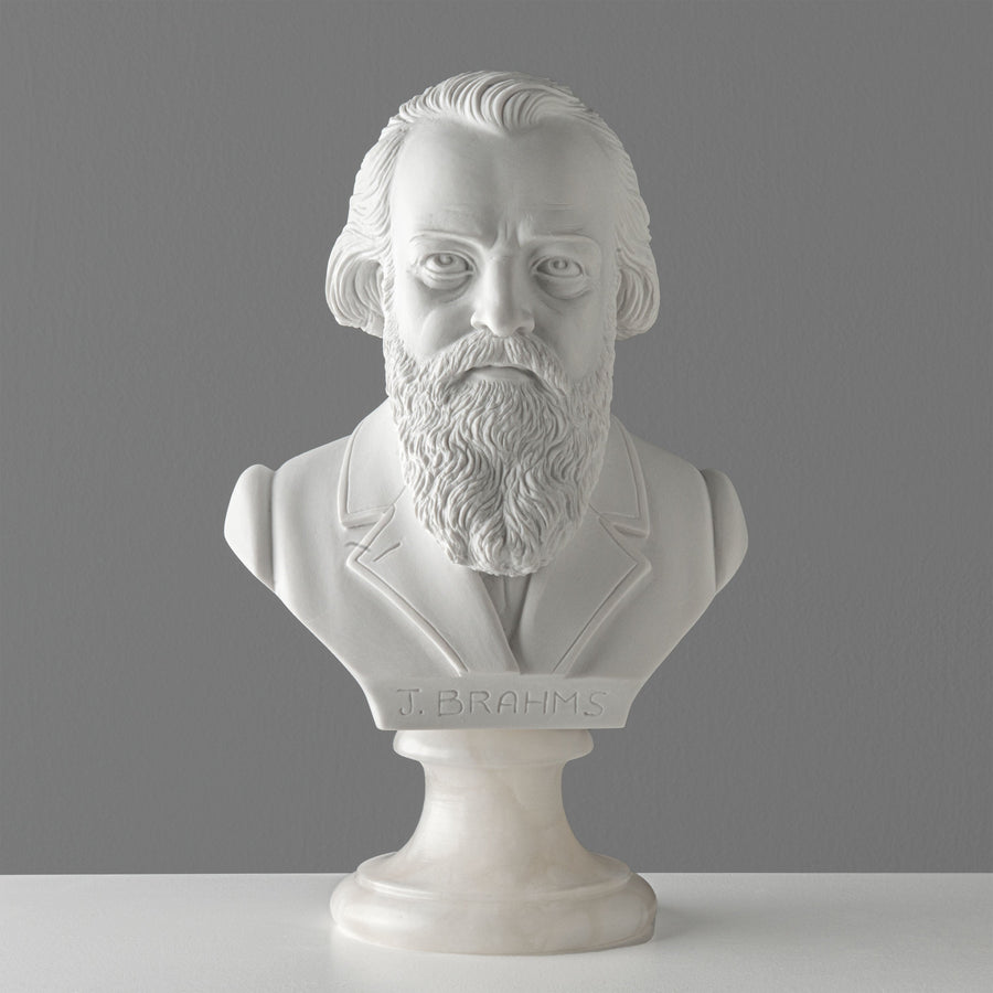 Busto de Johannes Brahms — Maestro de la Armonía Romántica