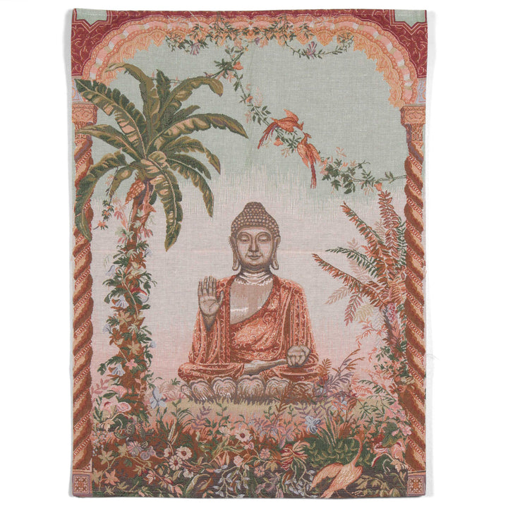 Tapiz de Buddha meditando
