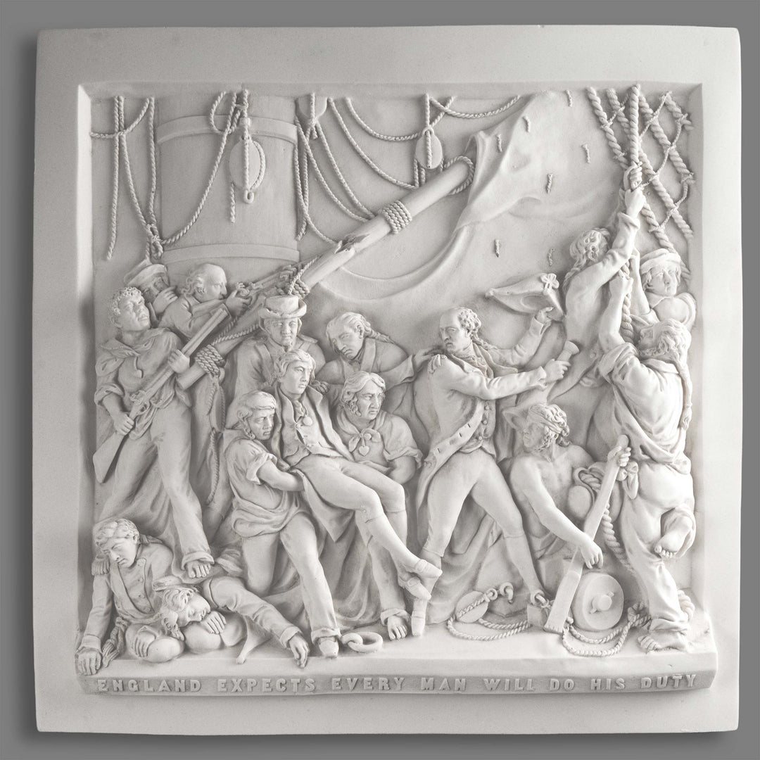 Bajorrelieve de la Columna de Nelson – Homenaje mural al héroe naval británico