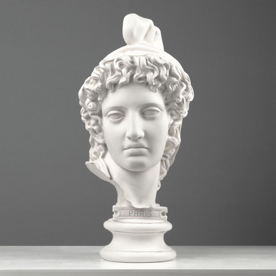 Escultura de cabeza de París – Estatua de mitología griega