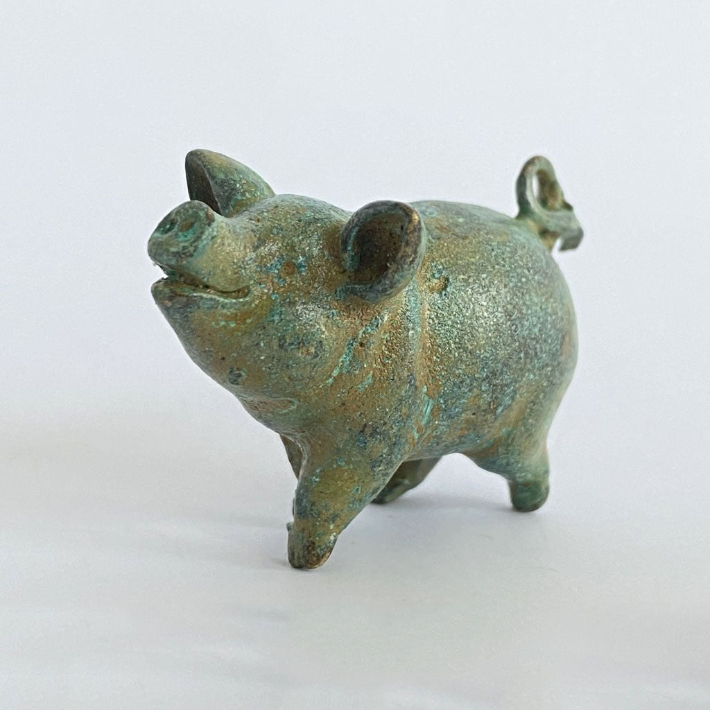 Estatua de Cerdo (Bronce)