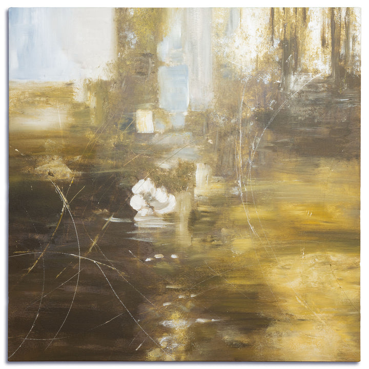 Prisionero de un sueño | Pintura al fresco contemporáneo hecho con técnicas mixtas