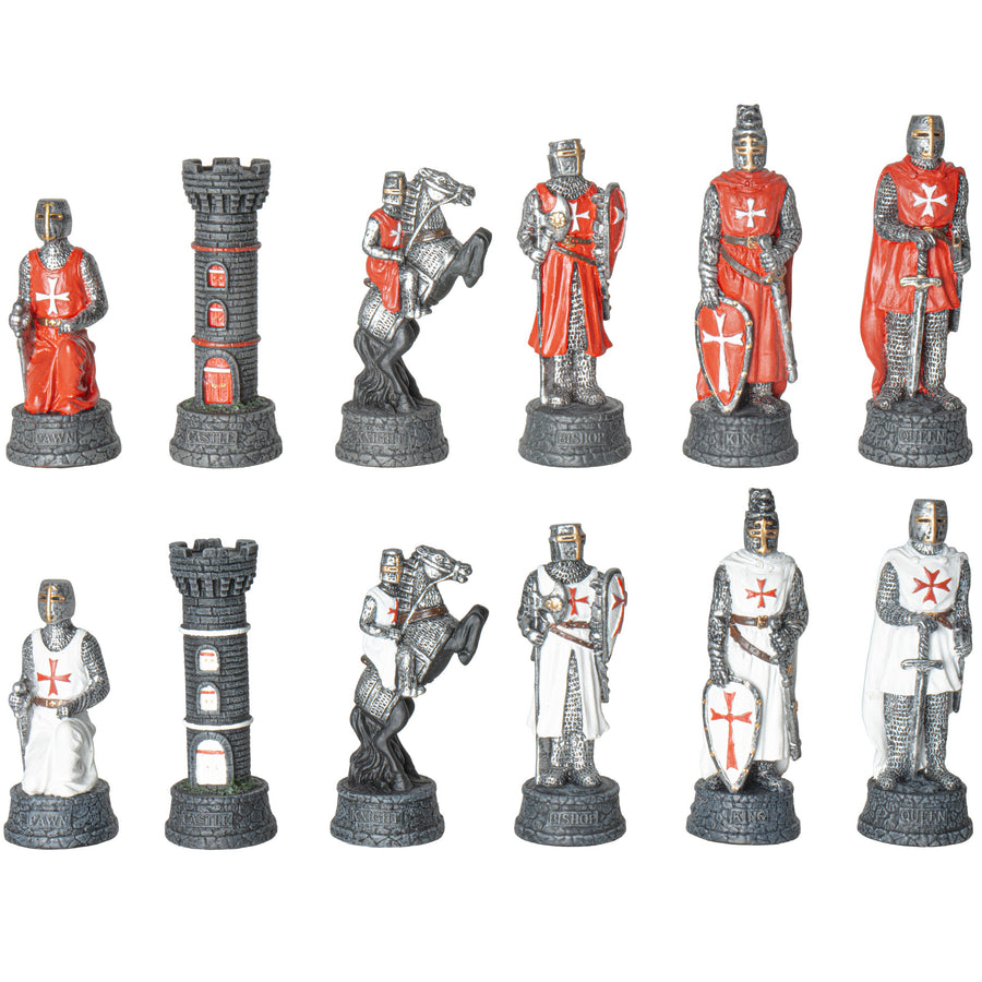 Juego de Ajedrez Temático Caballeros Templarios