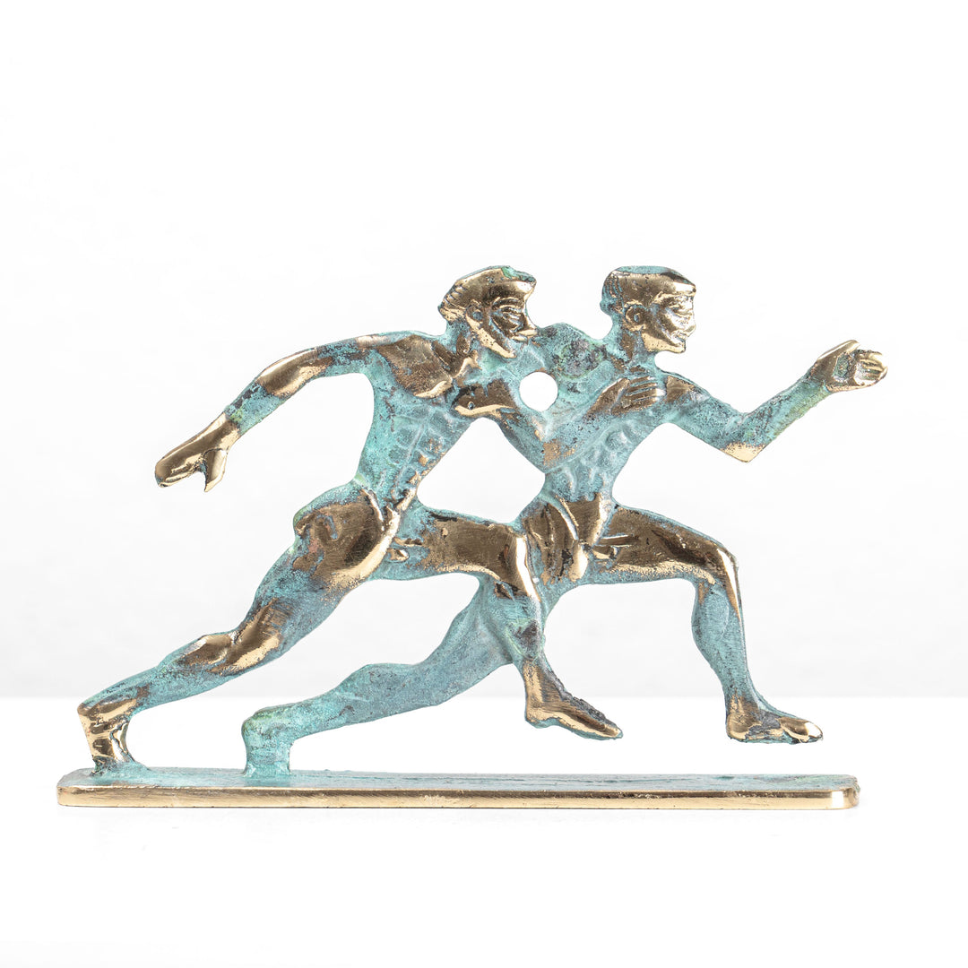 Estatua de los Corredores (Escultura de latón)