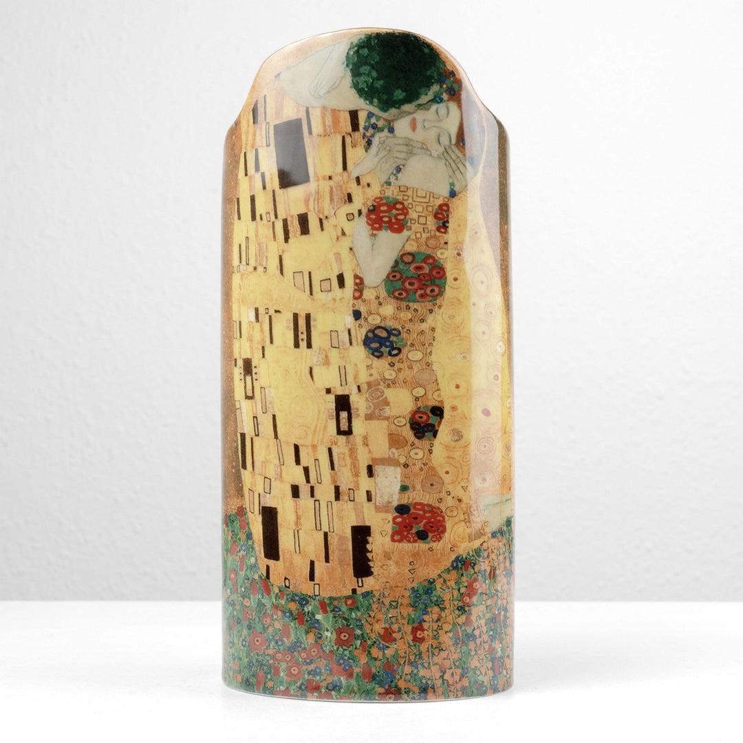Jarrón de Cerámica "El Beso de Klimt"