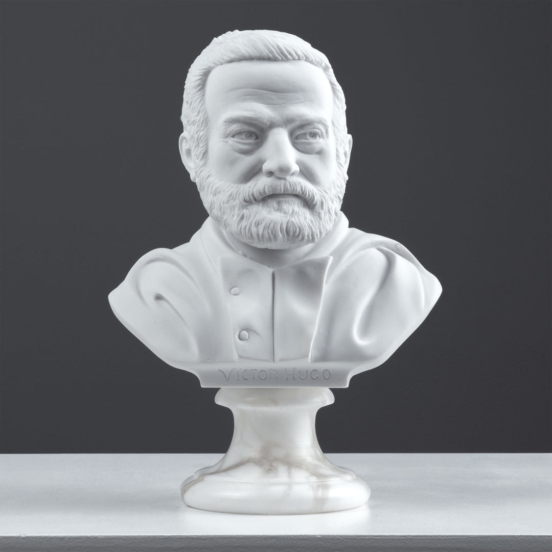 Busto Victor Hugo — Maestro del Romanticismo Francés