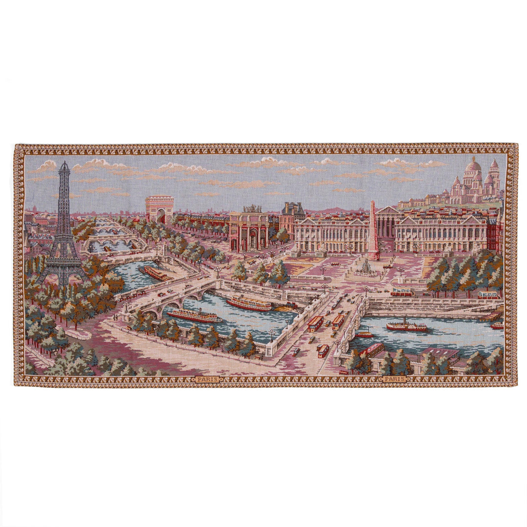 Tapiz de la vista de París