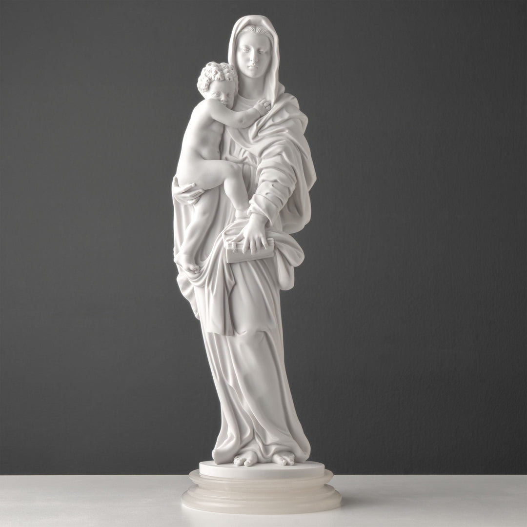 Estatua de la Virgen con el Niño — Madonna delle Arpie, de Andrea del Sarto