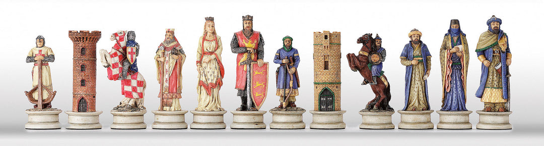 Juego de Ajedrez Temático Cruzados vs Sarracenos